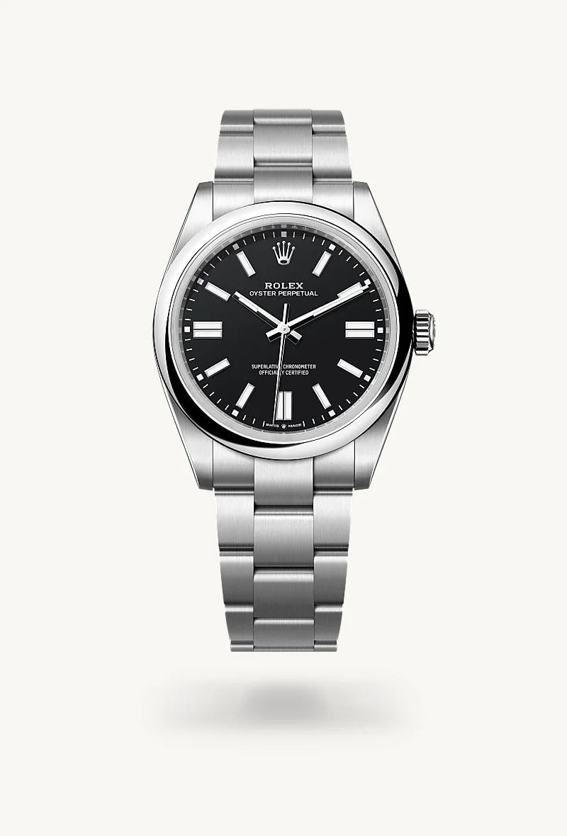 Rolex Oyster Perpetual in Oystersteel, M134300-0008 - Richter & Phillips