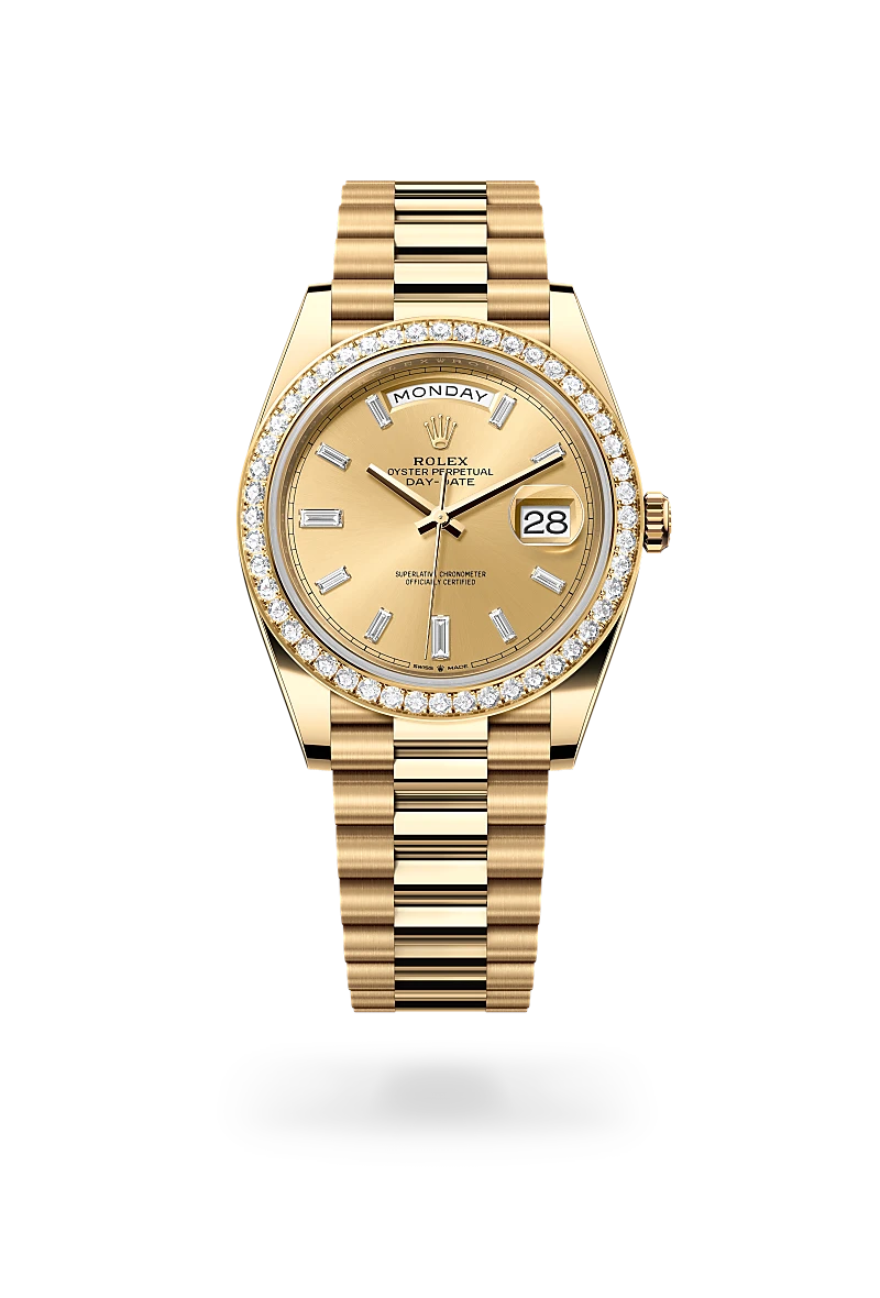 Rolex Day-Date in 18 kt yellow gold, M228348RBR-0002 - Richter & Phillips