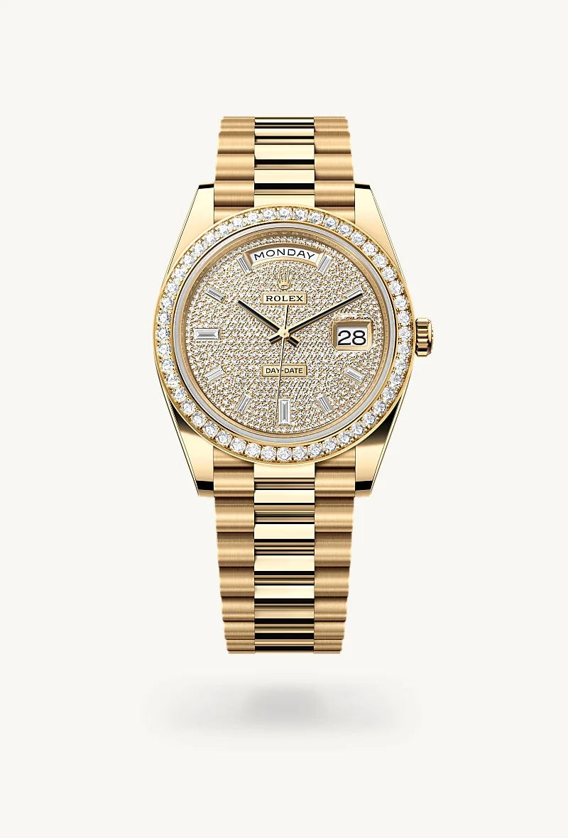 Rolex Day-Date in 18 kt yellow gold, M228348RBR-0037 - Richter & Phillips