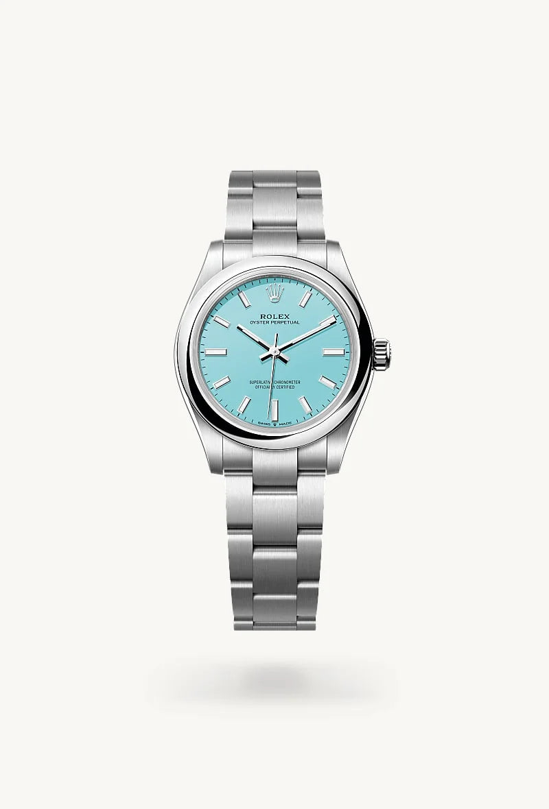 Rolex Oyster Perpetual in Oystersteel, M277200-0007 - Richter & Phillips