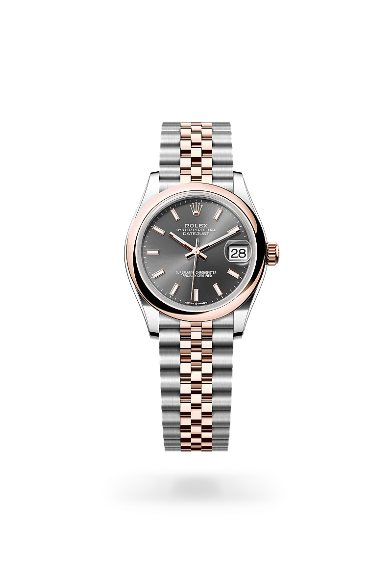 Rolex Datejust in Everose Rolesor - combination of Oystersteel and Everose gold, M278241-0018 - Richter & Phillips
