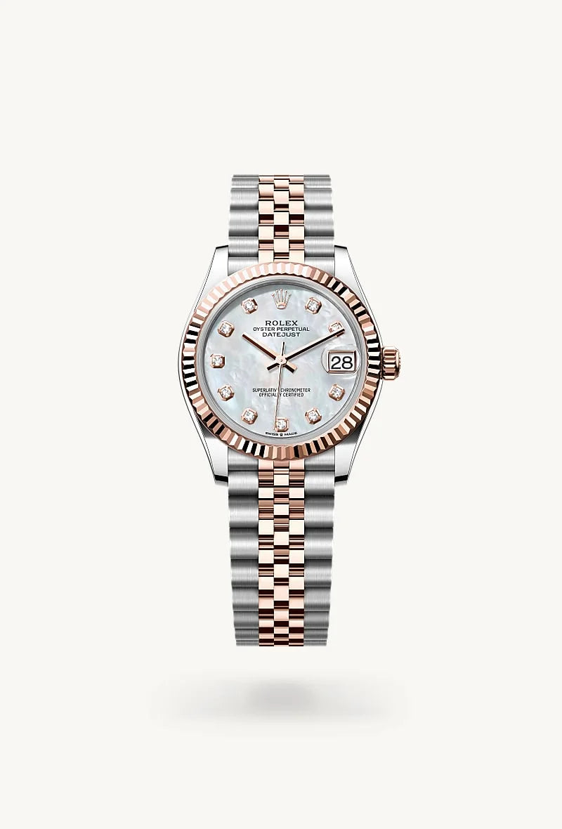 Rolex Datejust in Everose Rolesor - combination of Oystersteel and Everose gold, M278271-0026 - Richter & Phillips