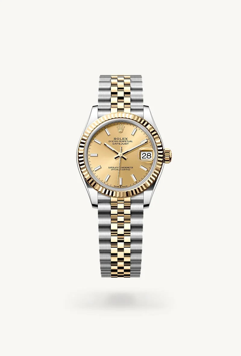 Rolex Datejust in Yellow Rolesor - combination of Oystersteel and yellow gold, M278273-0014 - Richter & Phillips