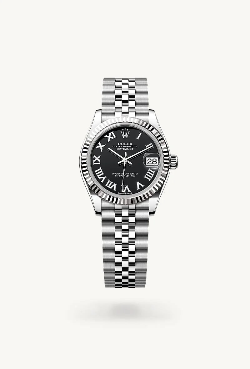 Rolex Datejust in White Rolesor - combination of Oystersteel and white gold, M278274-0002 - Richter & Phillips