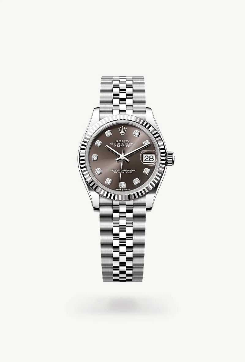 Rolex Datejust in White Rolesor - combination of Oystersteel and white gold, M278274-0008 - Richter & Phillips