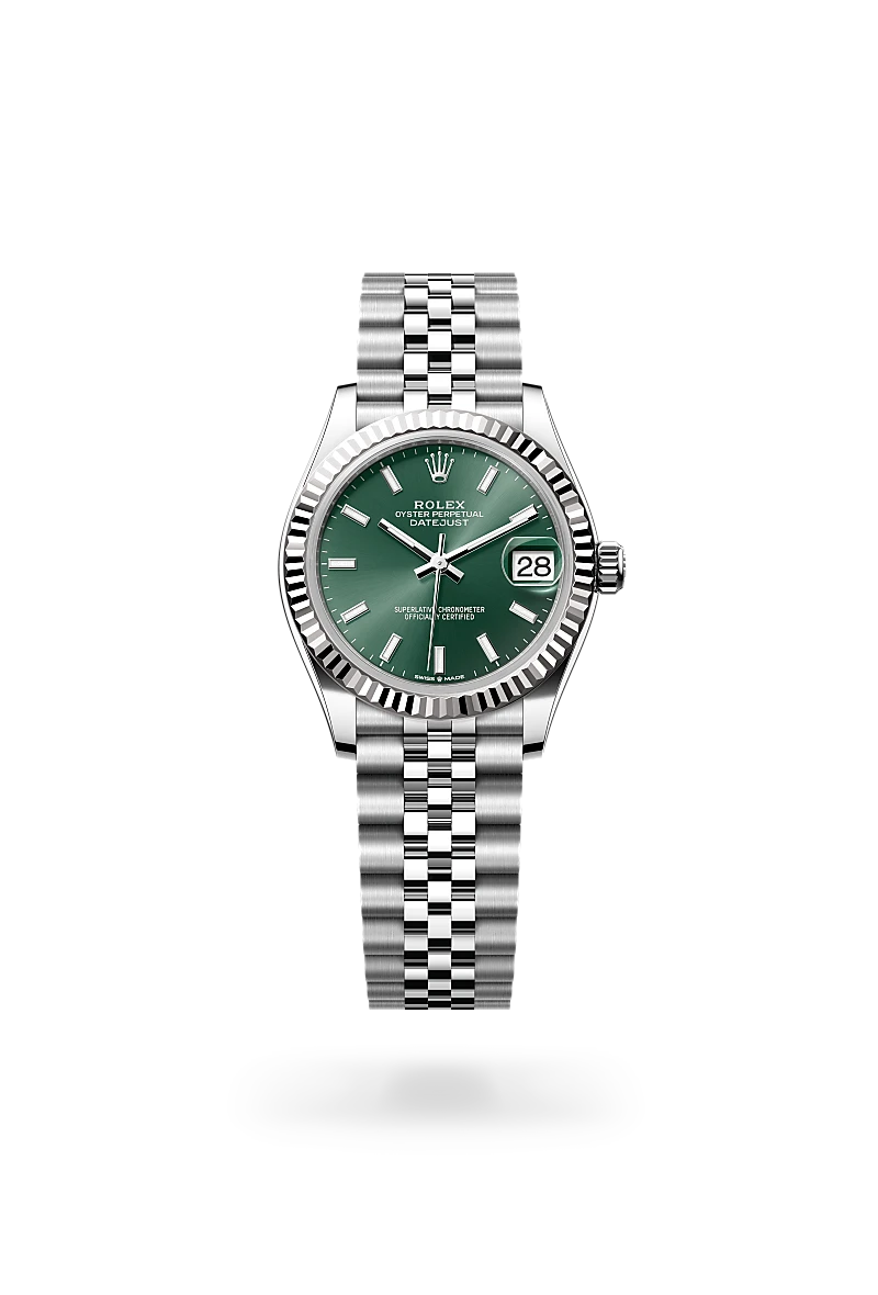 Rolex Datejust in White Rolesor - combination of Oystersteel and white gold, M278274-0018 - Richter & Phillips