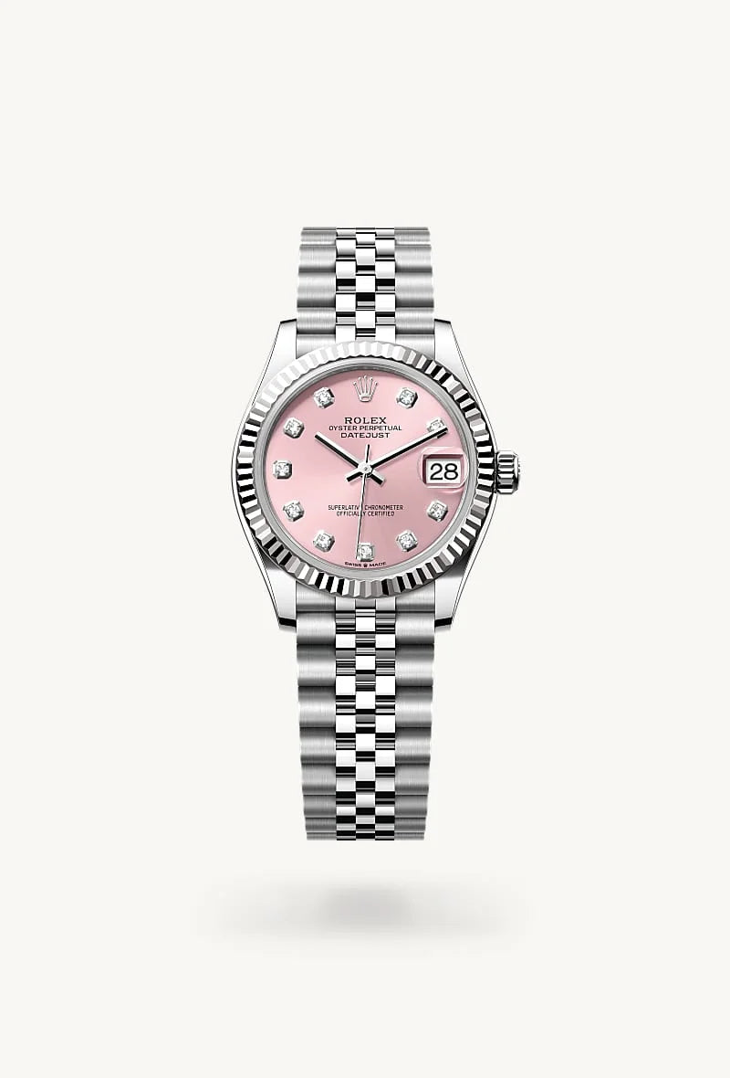 Rolex Datejust in White Rolesor - combination of Oystersteel and white gold, M278274-0032 - Richter & Phillips