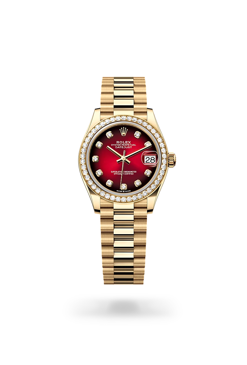 Rolex Datejust in 18 kt yellow gold, M278288RBR-0041 - Richter & Phillips