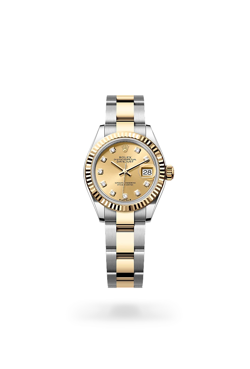Rolex Lady-Datejust in Yellow Rolesor - combination of Oystersteel and yellow gold, M279173-0012 - Richter & Phillips