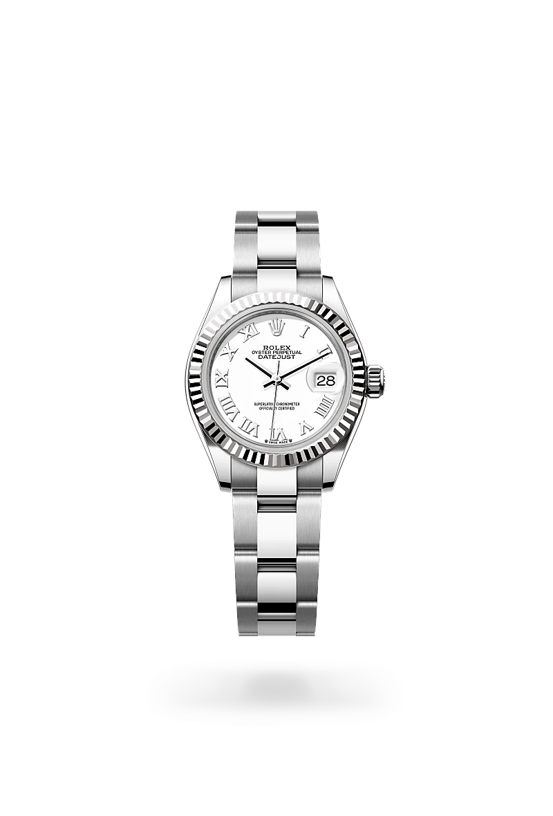 Rolex Lady-Datejust in White Rolesor - combination of Oystersteel and white gold, M279174-0020 - Richter & Phillips