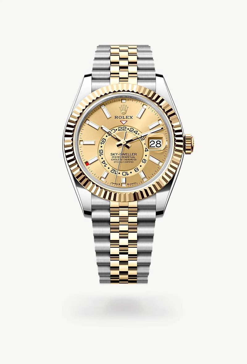Rolex Sky-Dweller Yellow Rolesor - combination of Oystersteel and yellow gold, M336933-0002