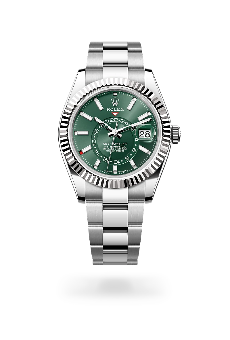 Rolex Sky-Dweller in White Rolesor - combination of Oystersteel and white gold, M336934-0001 - Richter & Phillips