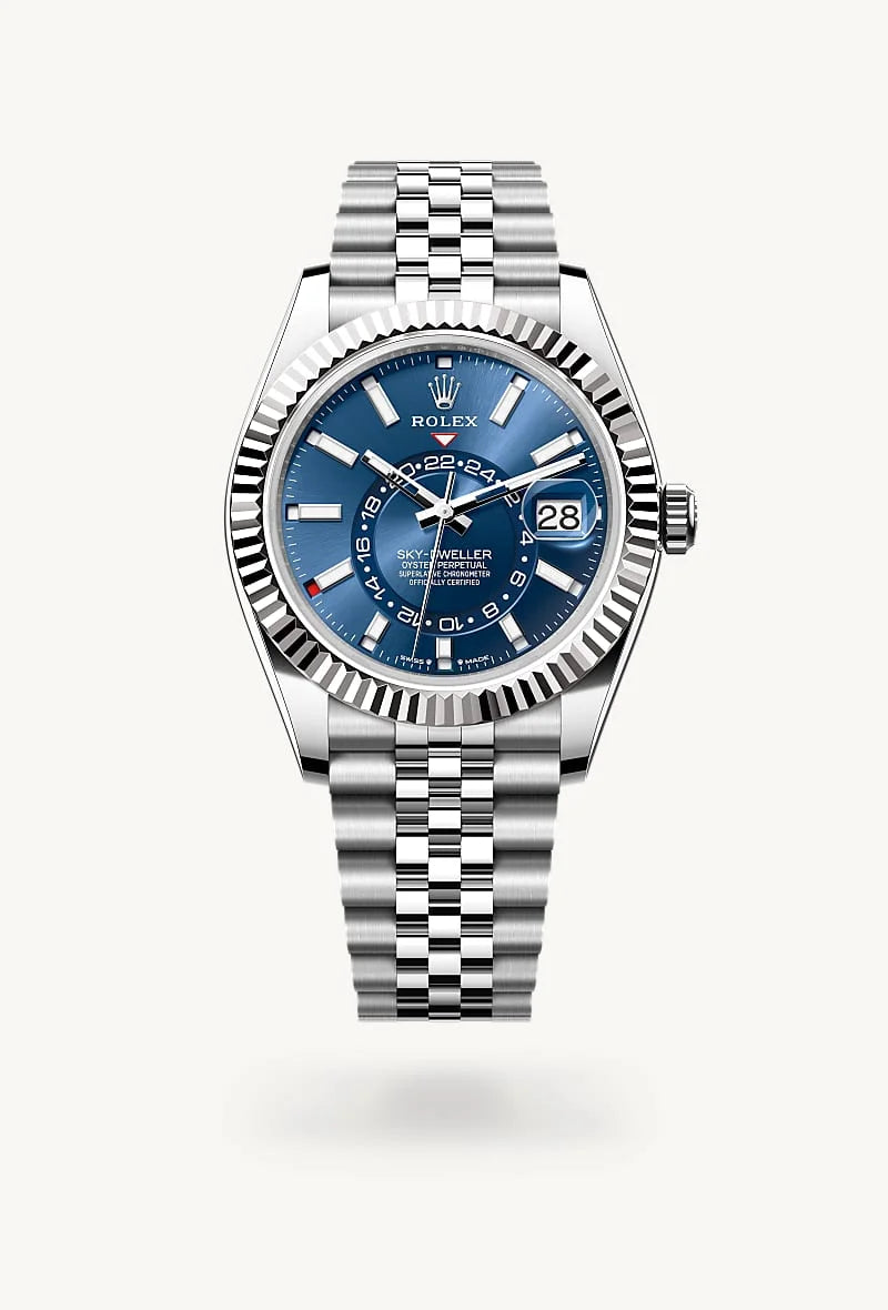 Rolex Sky-Dweller in White Rolesor - combination of Oystersteel and white gold, M336934-0006 - Richter & Phillips