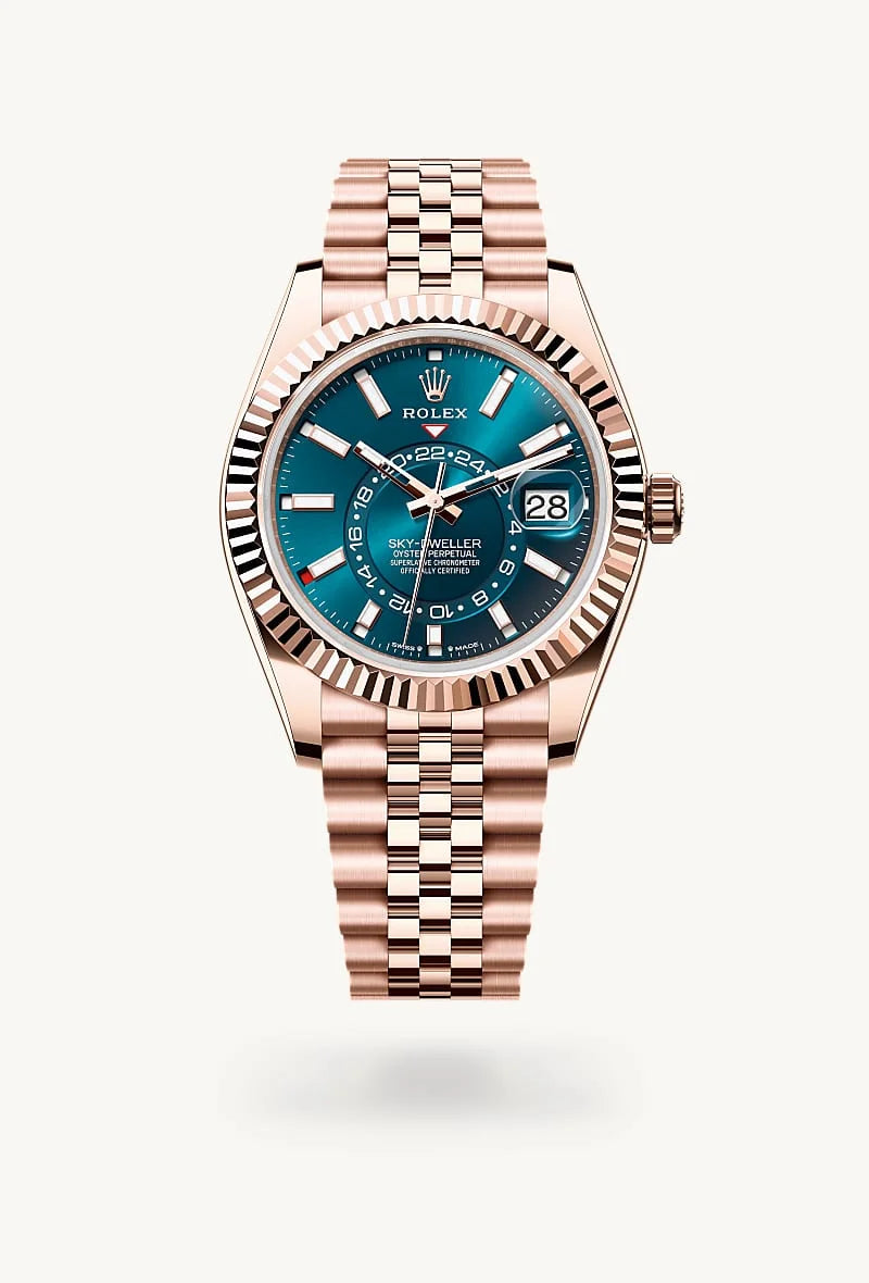 Rolex Sky-Dweller in 18 kt Everose gold, M336935-0005 - Richter & Phillips