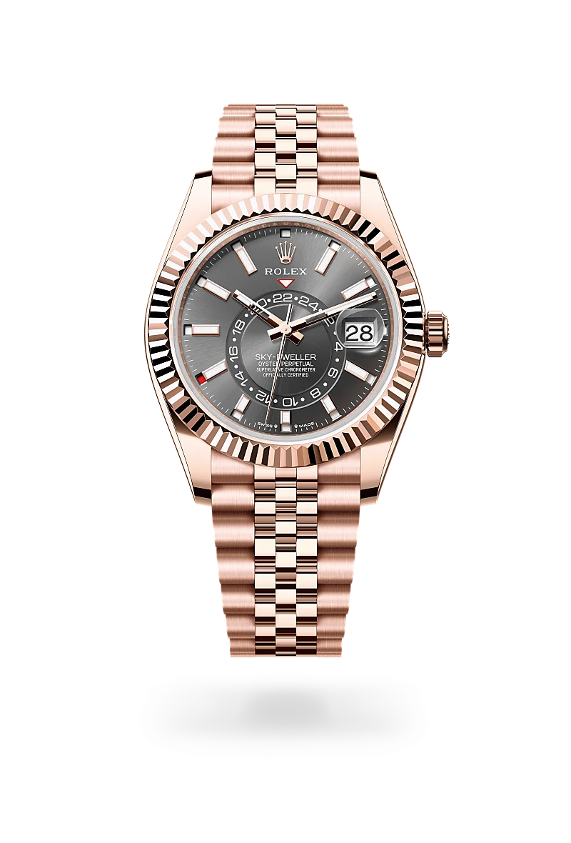 Rolex Sky-Dweller 18 kt Everose gold, M336935-0008